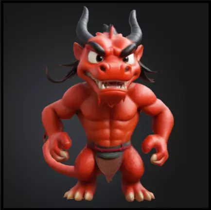 Mushu chibi Free 3D print model