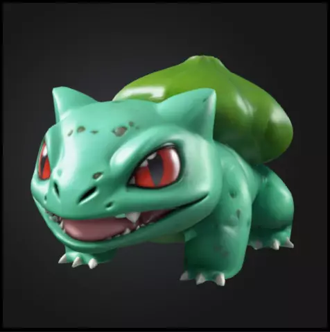 Bulbasaur chibi Free 3D print model