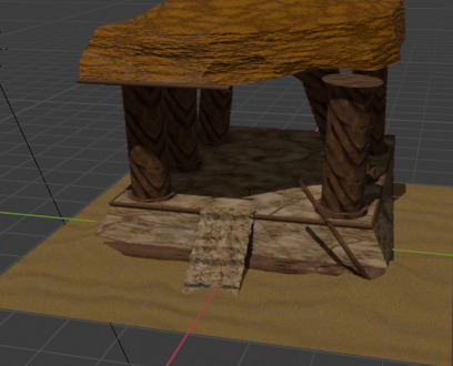 abandoned desert temple Free 3D print model_2