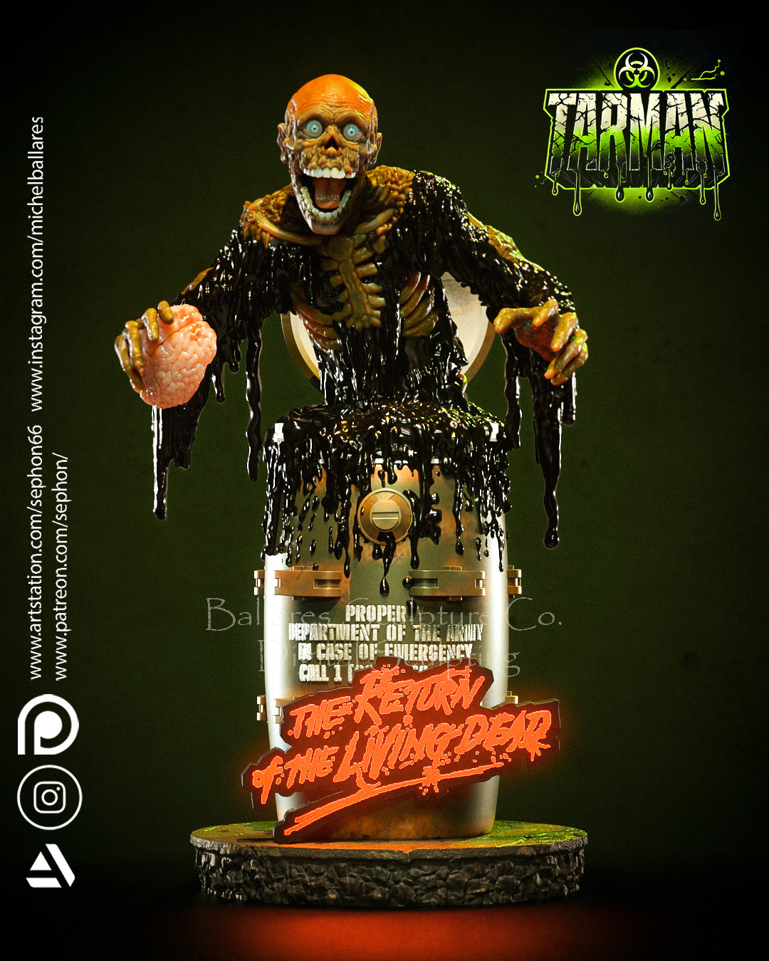 TARMAN BUST BY CREATIVE GEEK MB 3D print model_1