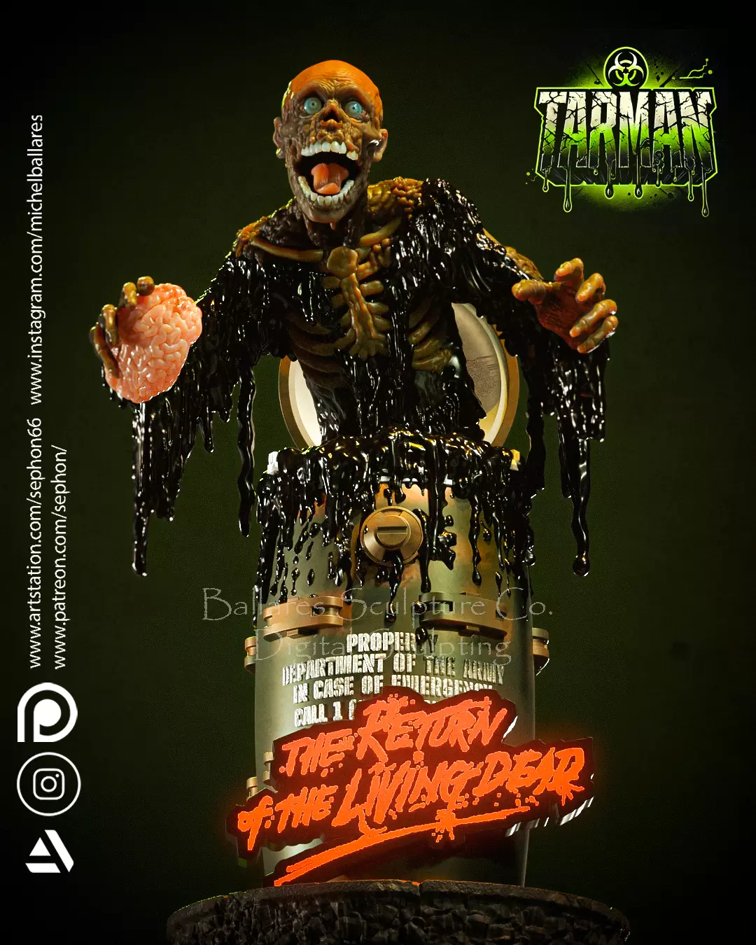 TARMAN BUST BY CREATIVE GEEK MB 3D print model_0