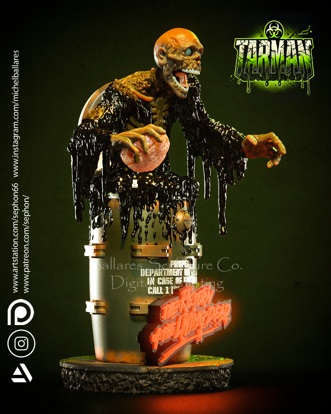 TARMAN BUST BY CREATIVE GEEK MB 3D print model_2