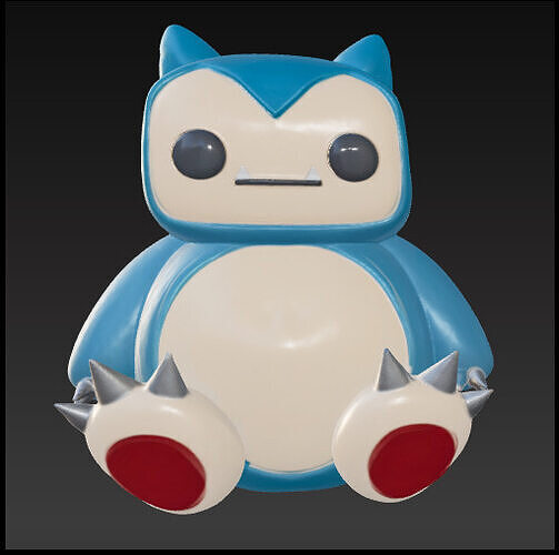 Snorlax funko pop Free 3D print model