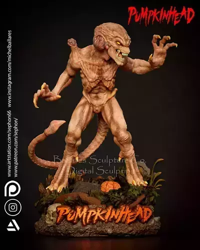 PUMPKINHEAD BY CREATIVE GEEK MB 3D print model