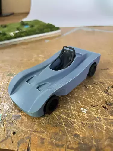 SCCA Spec Racer F Racecar 3D Print Model