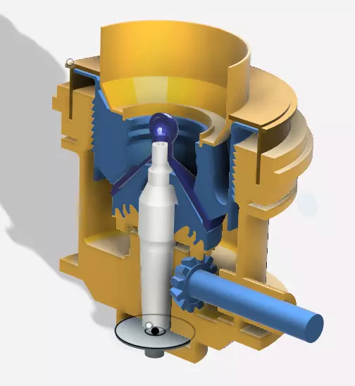 Chancador Crusher Trituradora  3D print model_0