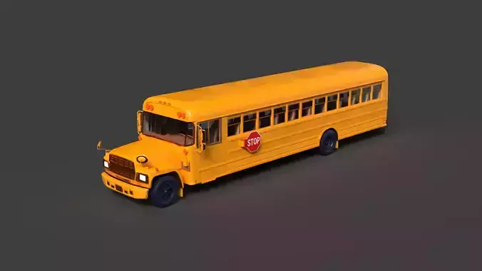 Chinese school bus figure 