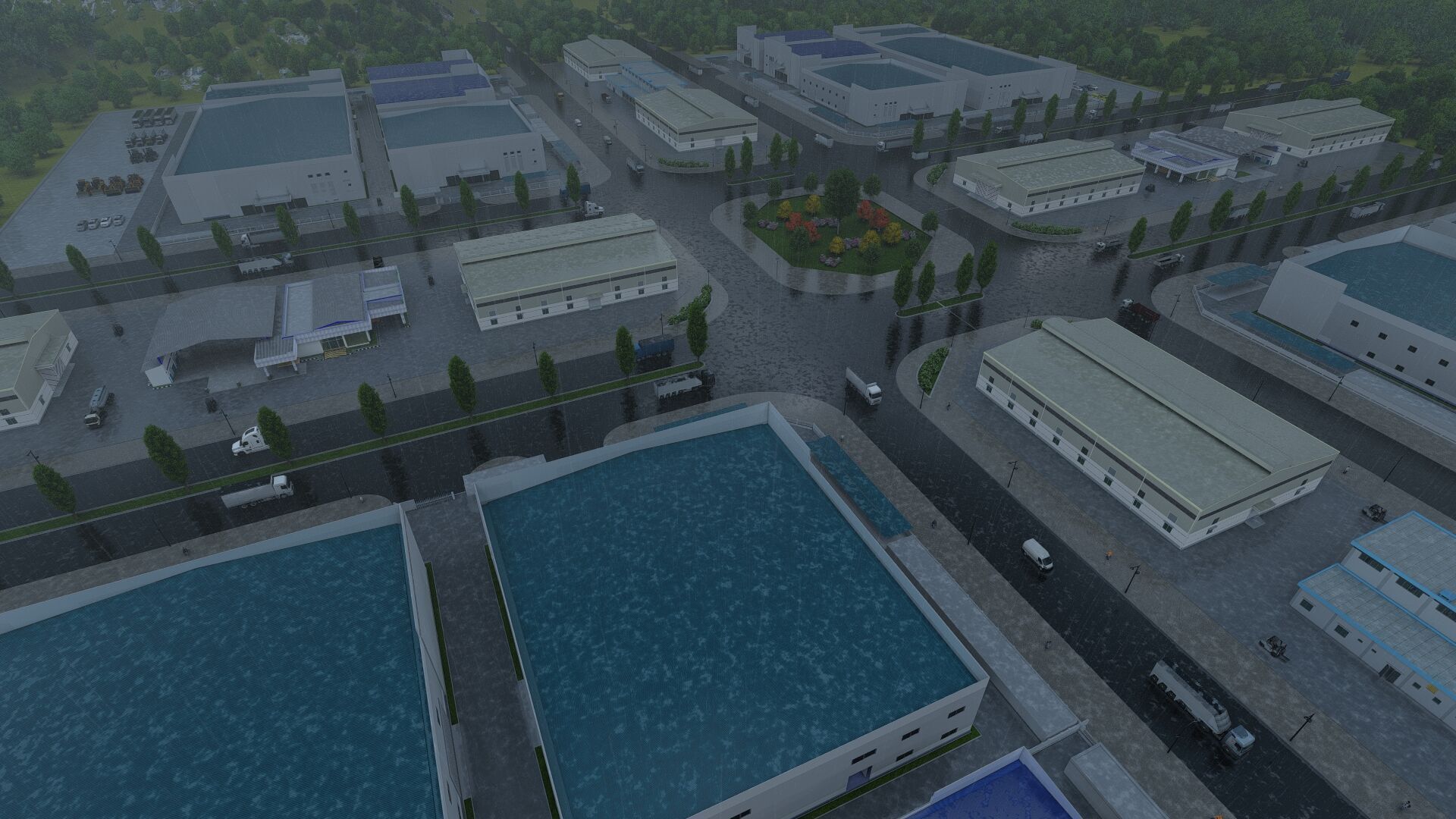 Industrial Factory-Factory building  3D model_18