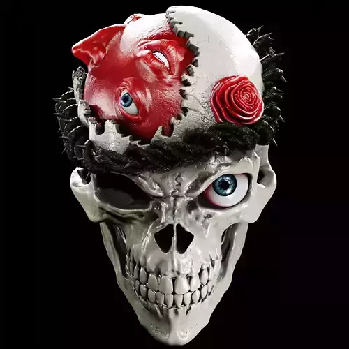 BEHELIT SKULL LIFESCALE - BERSERK FAN SCULPT