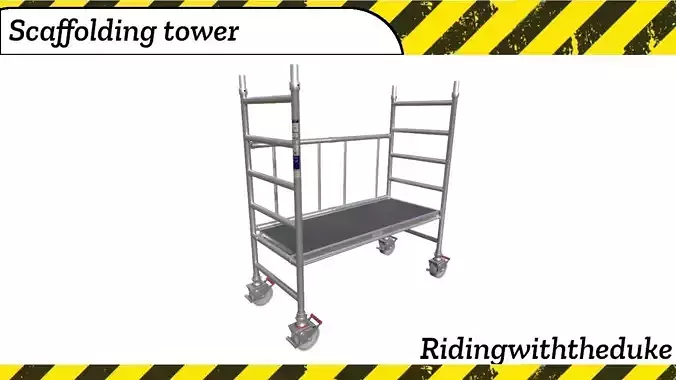 Scaffolding tower Collapsible