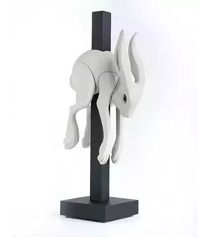 The Jumper Rabbit Figure Fan Art Toy