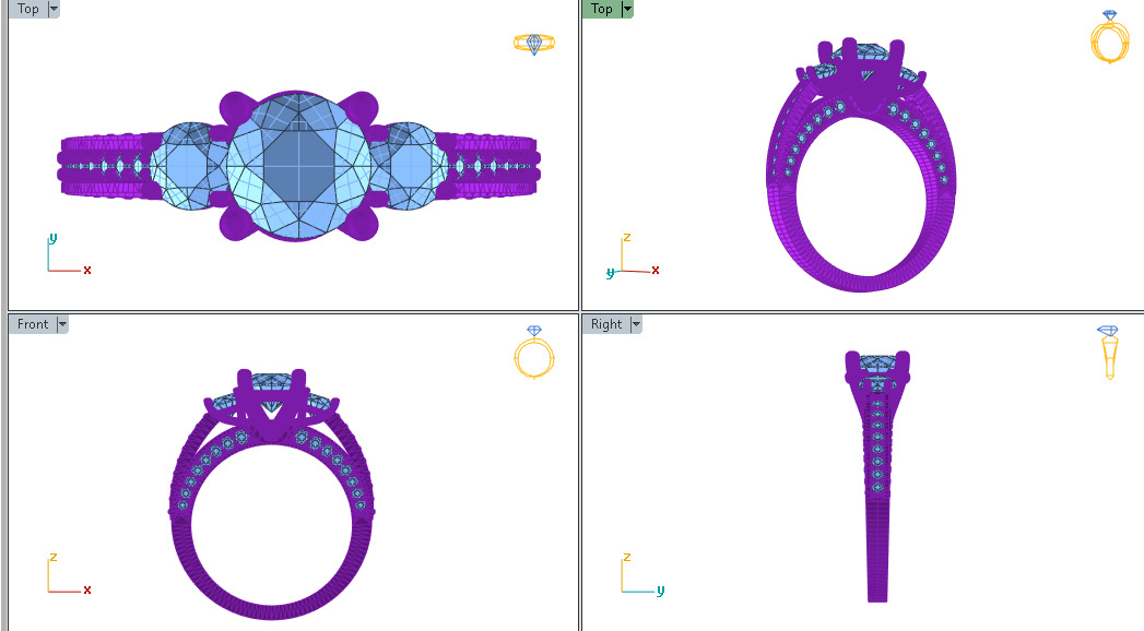 ledish ring 3D print model_9