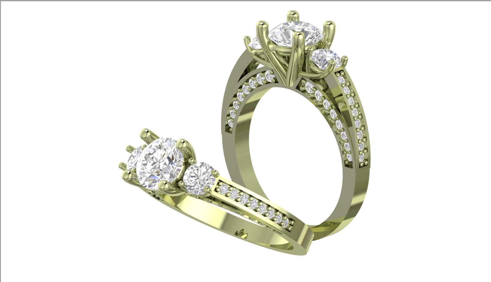 ledish ring 3D print model_1