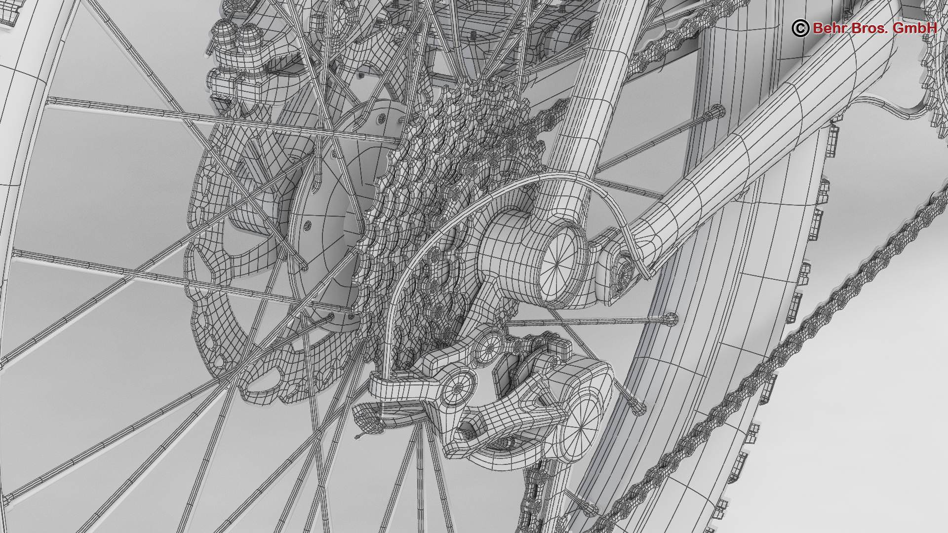 Generic Mountain Bike 3D model_26