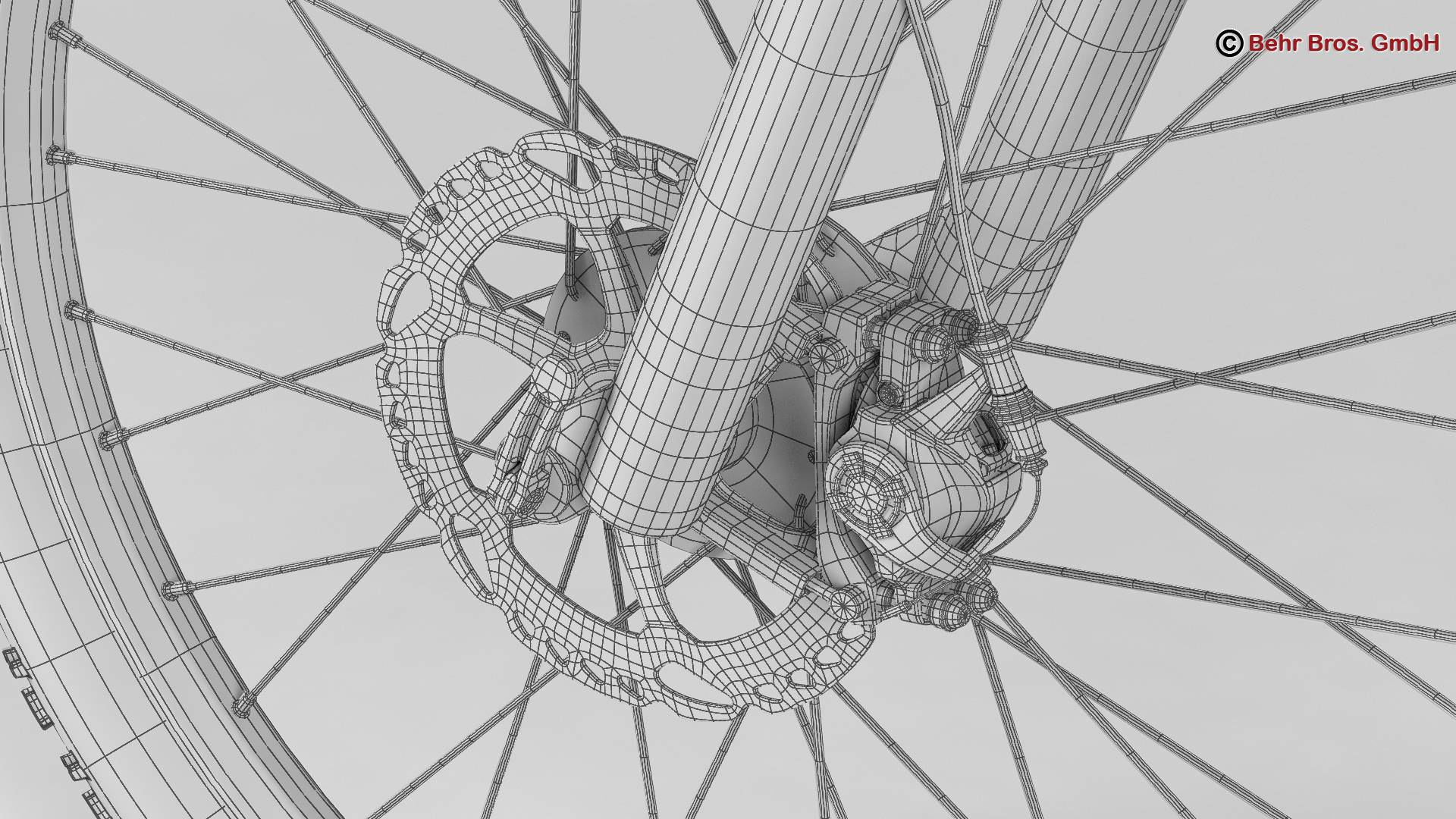 Generic Mountain Bike 3D model_38