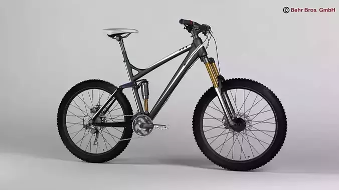Generic Mountain Bike 3D model