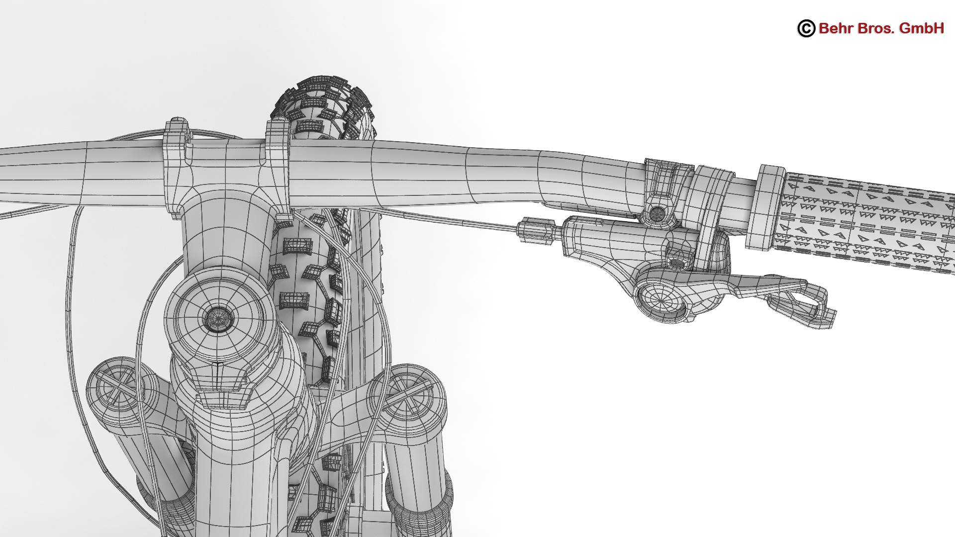 Generic Mountain Bike 3D model_30