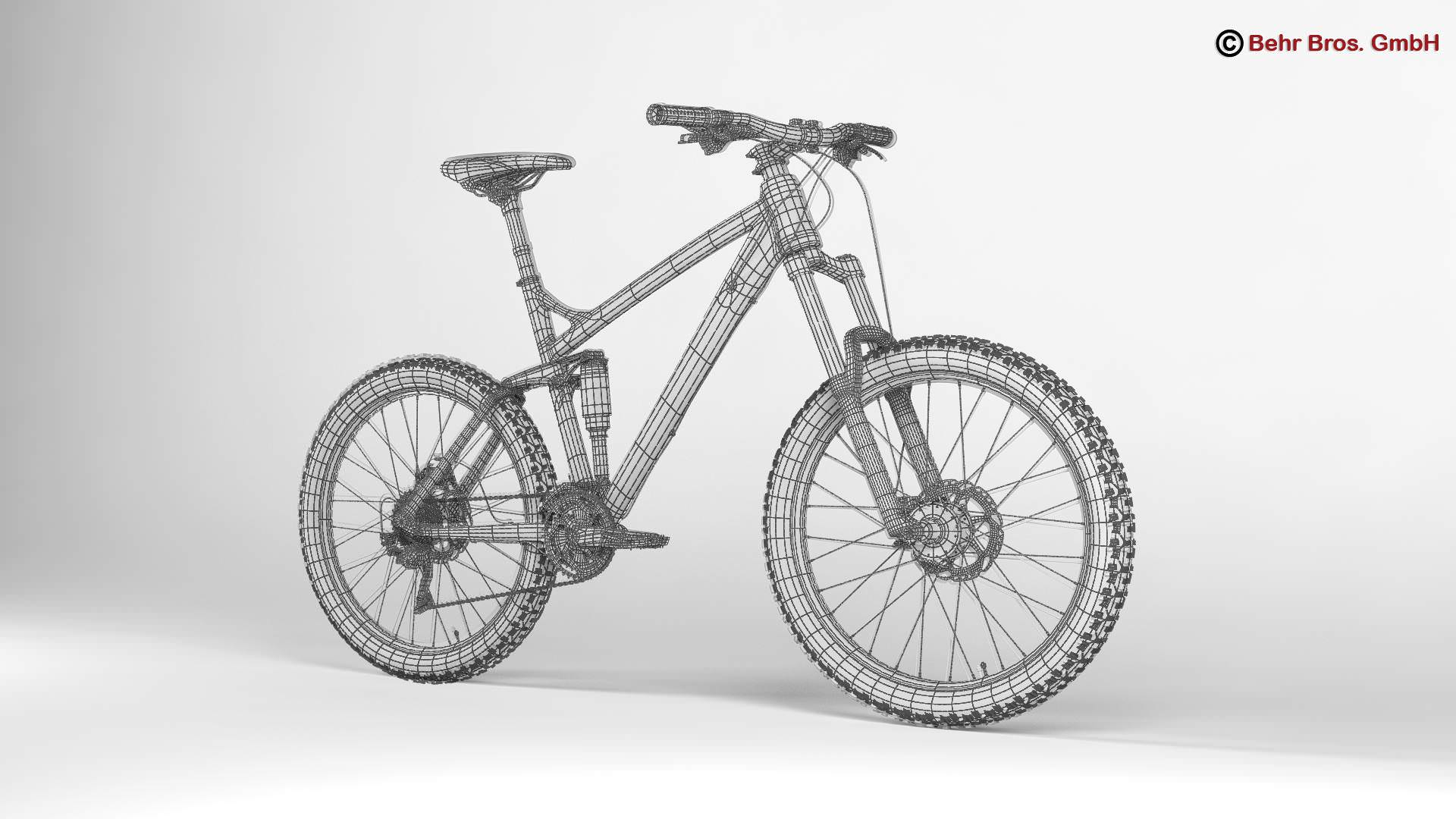 Generic Mountain Bike 3D model_22