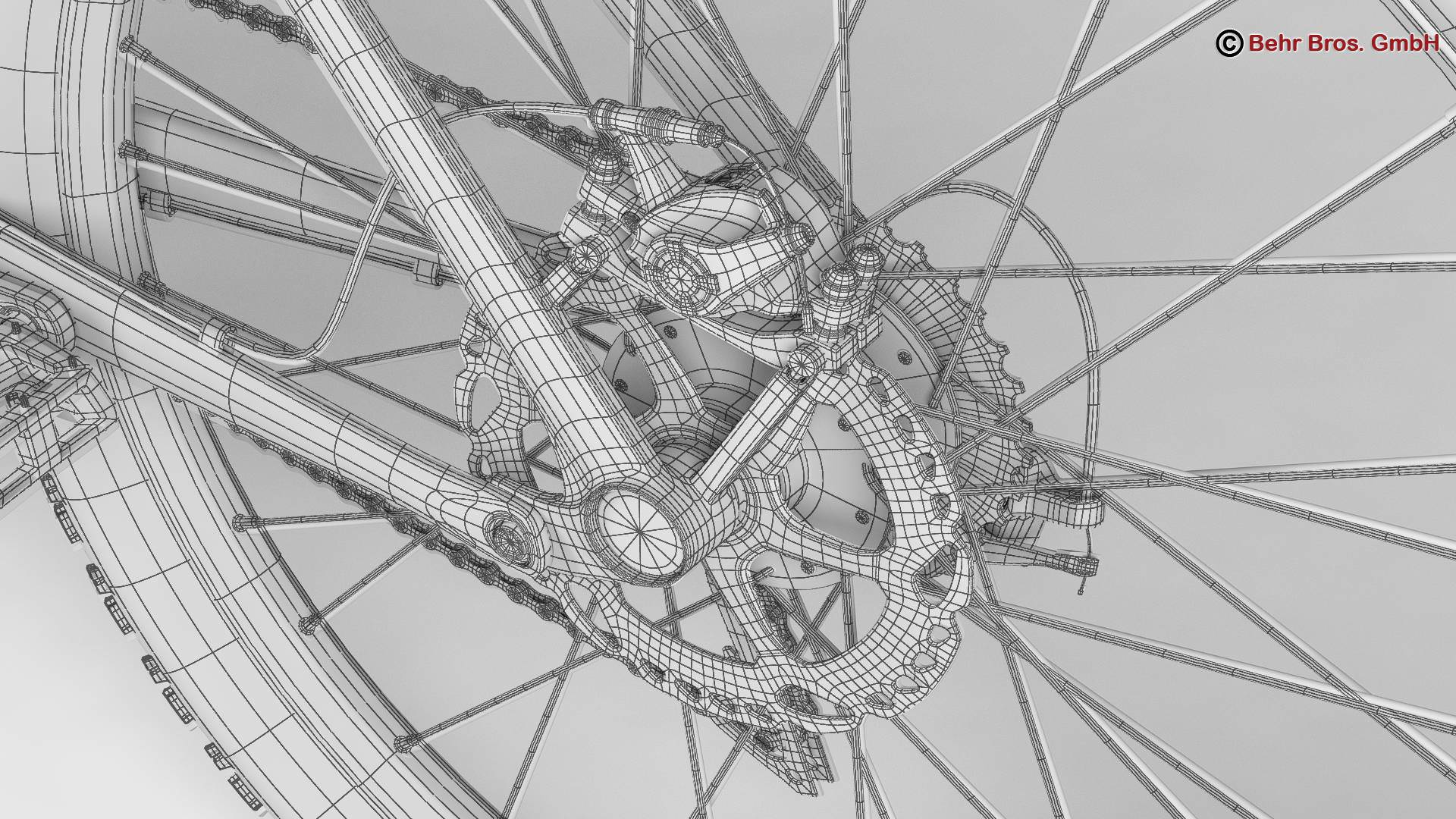 Generic Mountain Bike 3D model_36