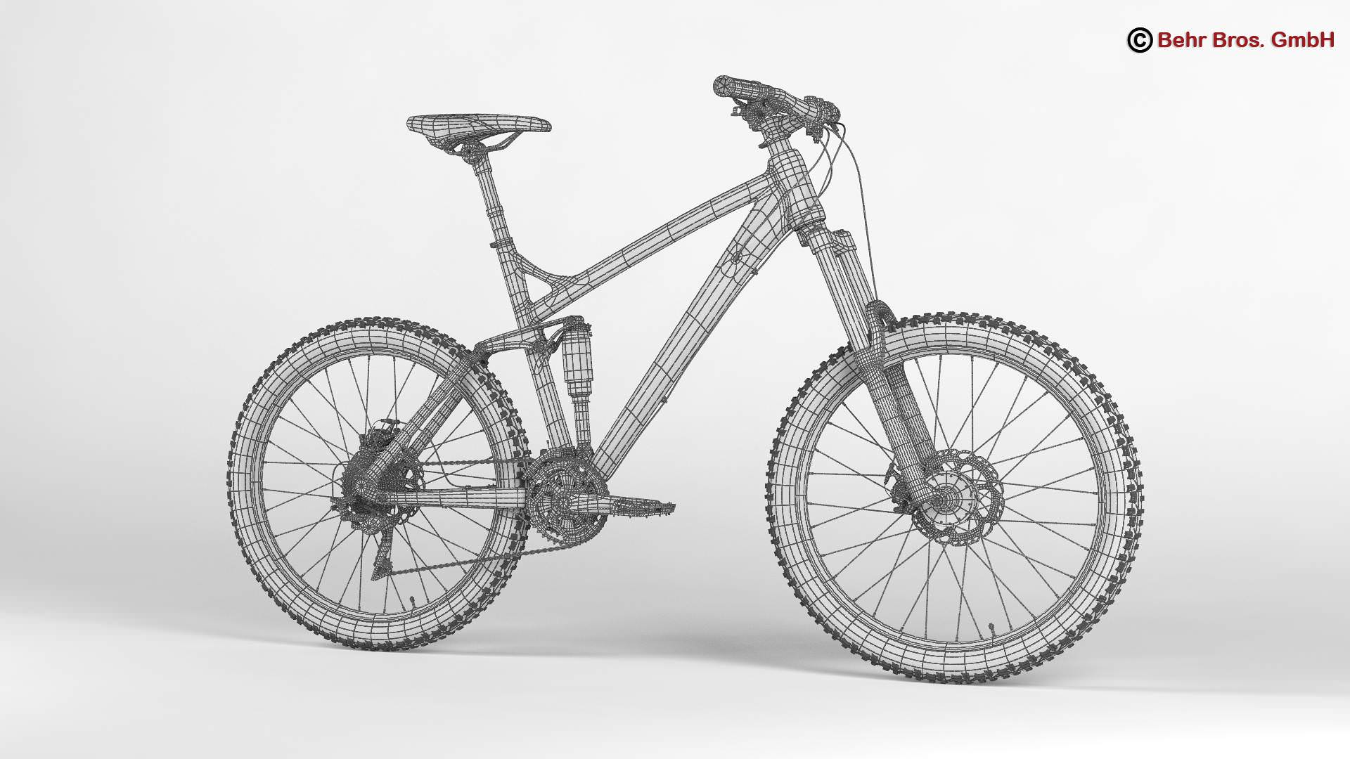 Generic Mountain Bike 3D model_21