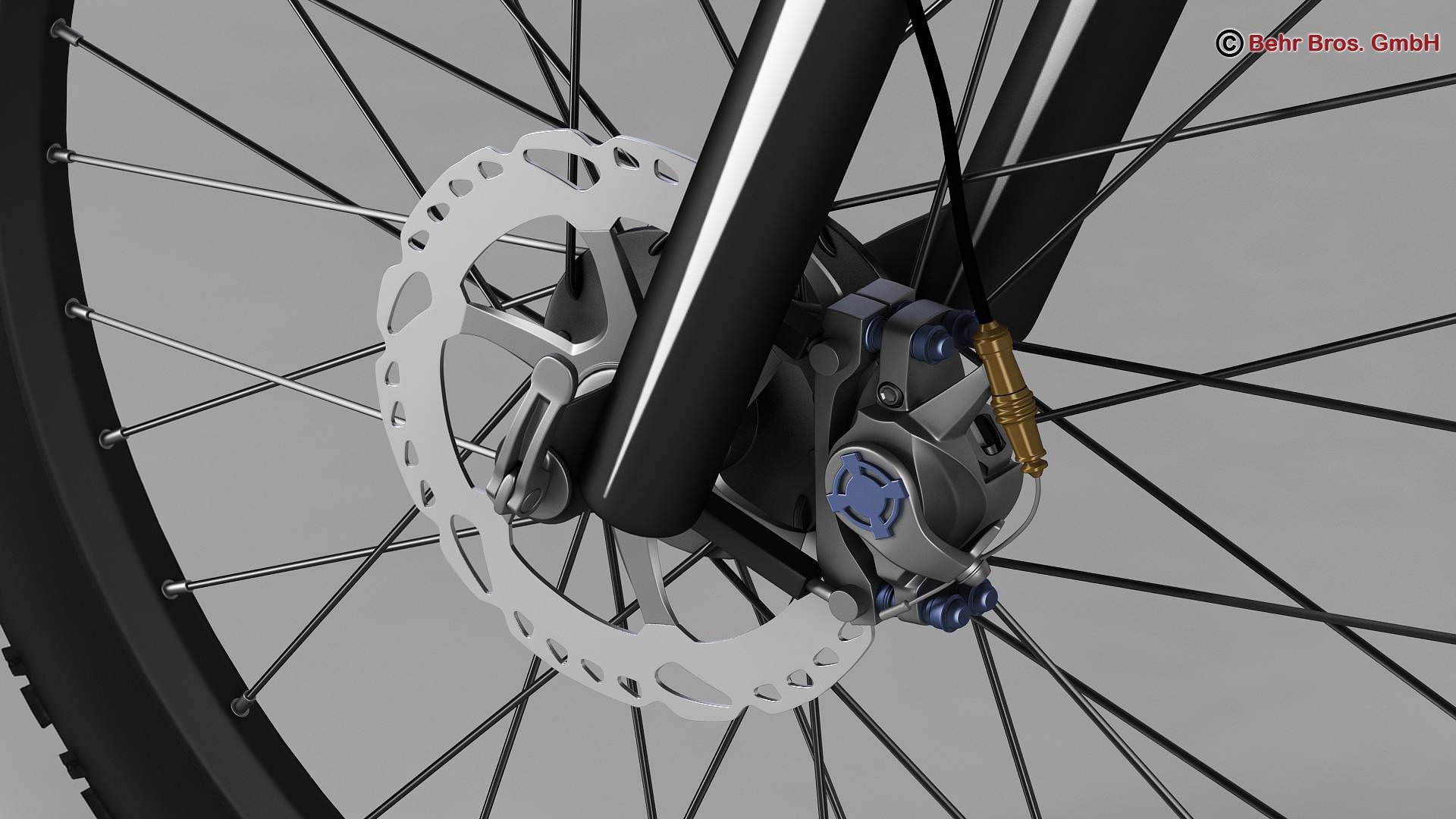 Generic Mountain Bike 3D model_17
