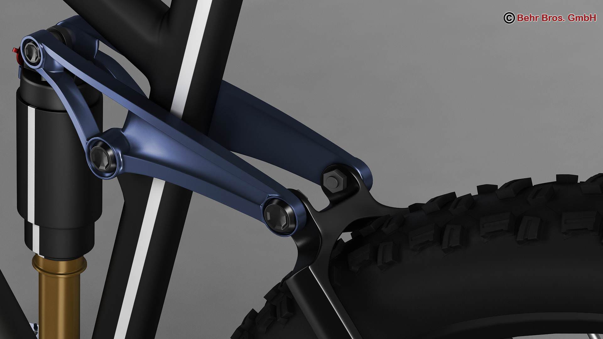 Generic Mountain Bike 3D model_19