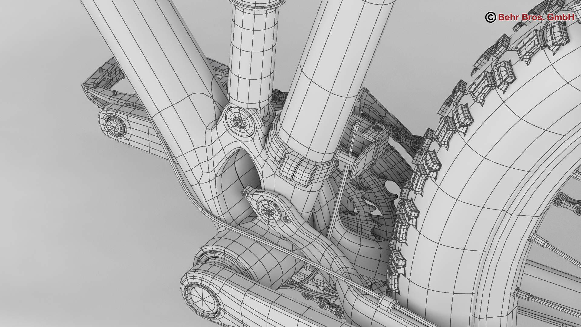 Generic Mountain Bike 3D model_35