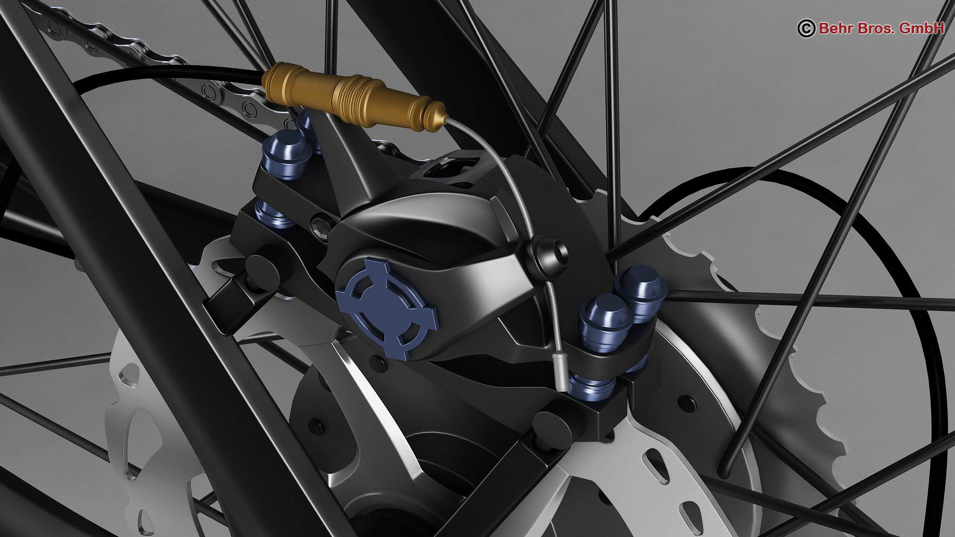 Generic Mountain Bike 3D model_16