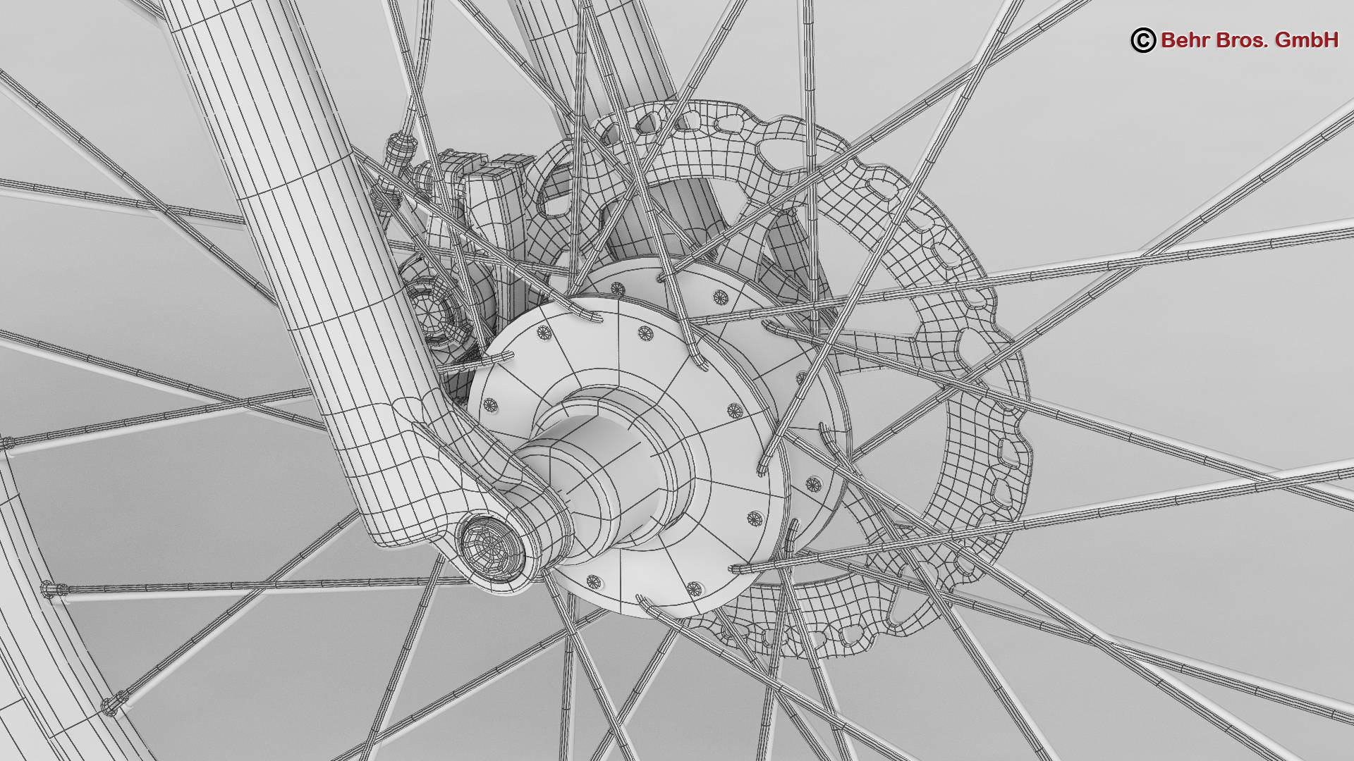 Generic Mountain Bike 3D model_27