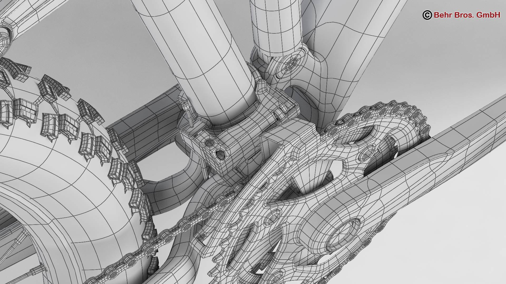 Generic Mountain Bike 3D model_24