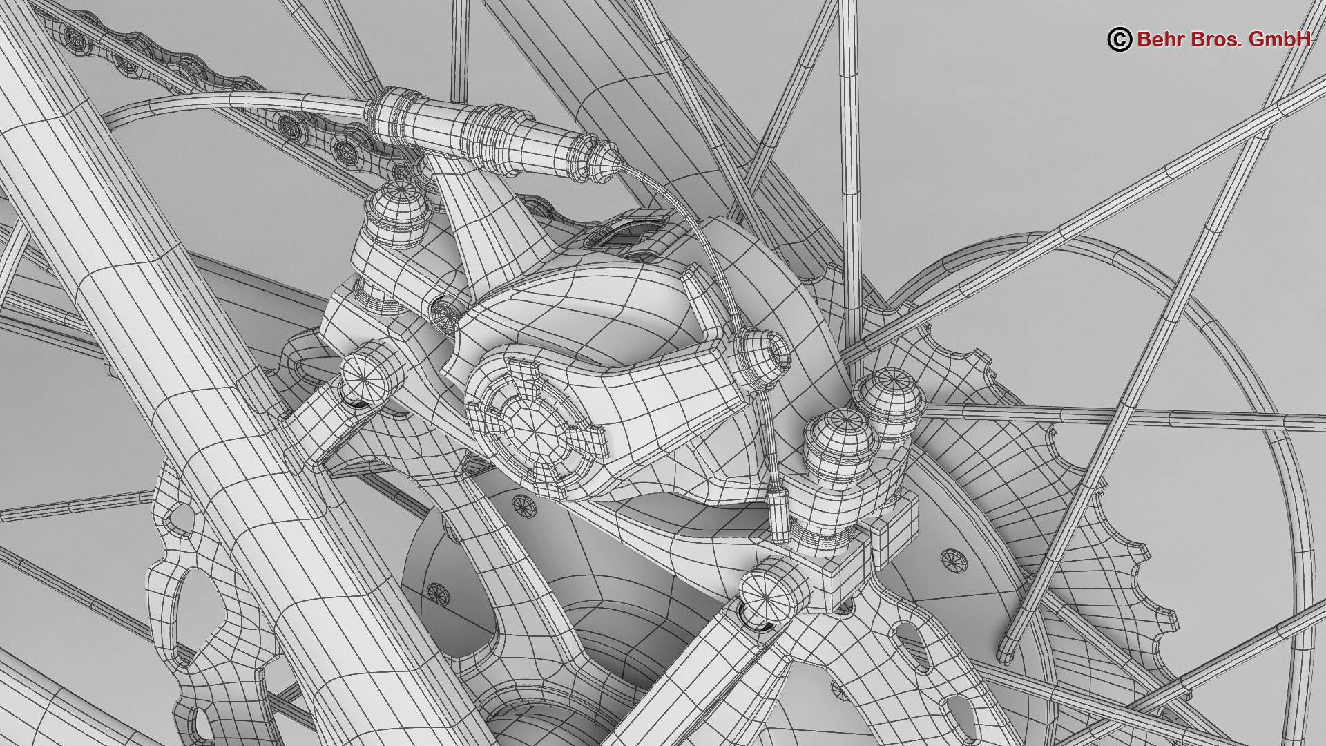 Generic Mountain Bike 3D model_37