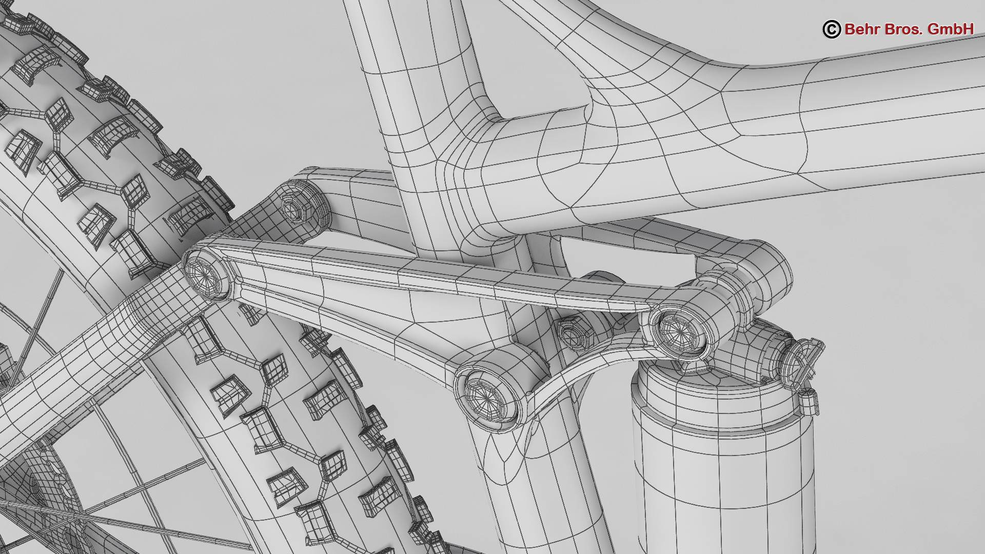 Generic Mountain Bike 3D model_33