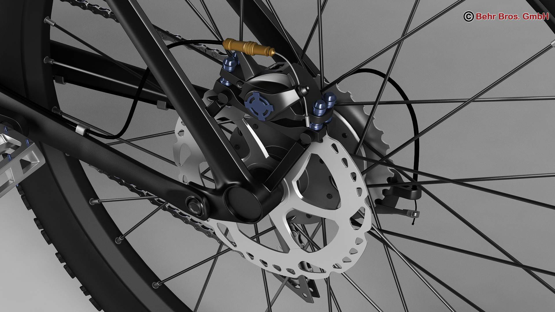 Generic Mountain Bike 3D model_15