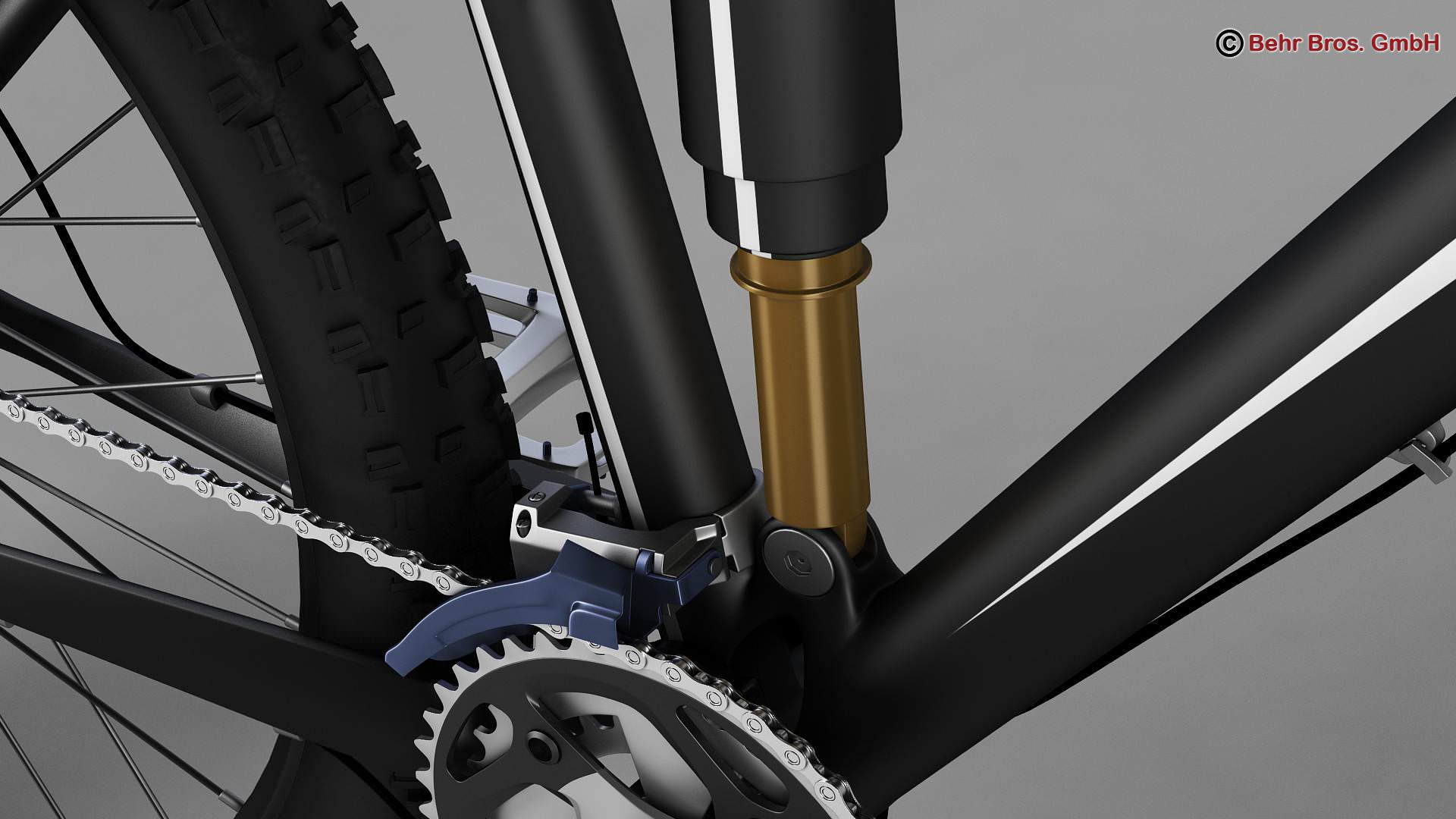 Generic Mountain Bike 3D model_13