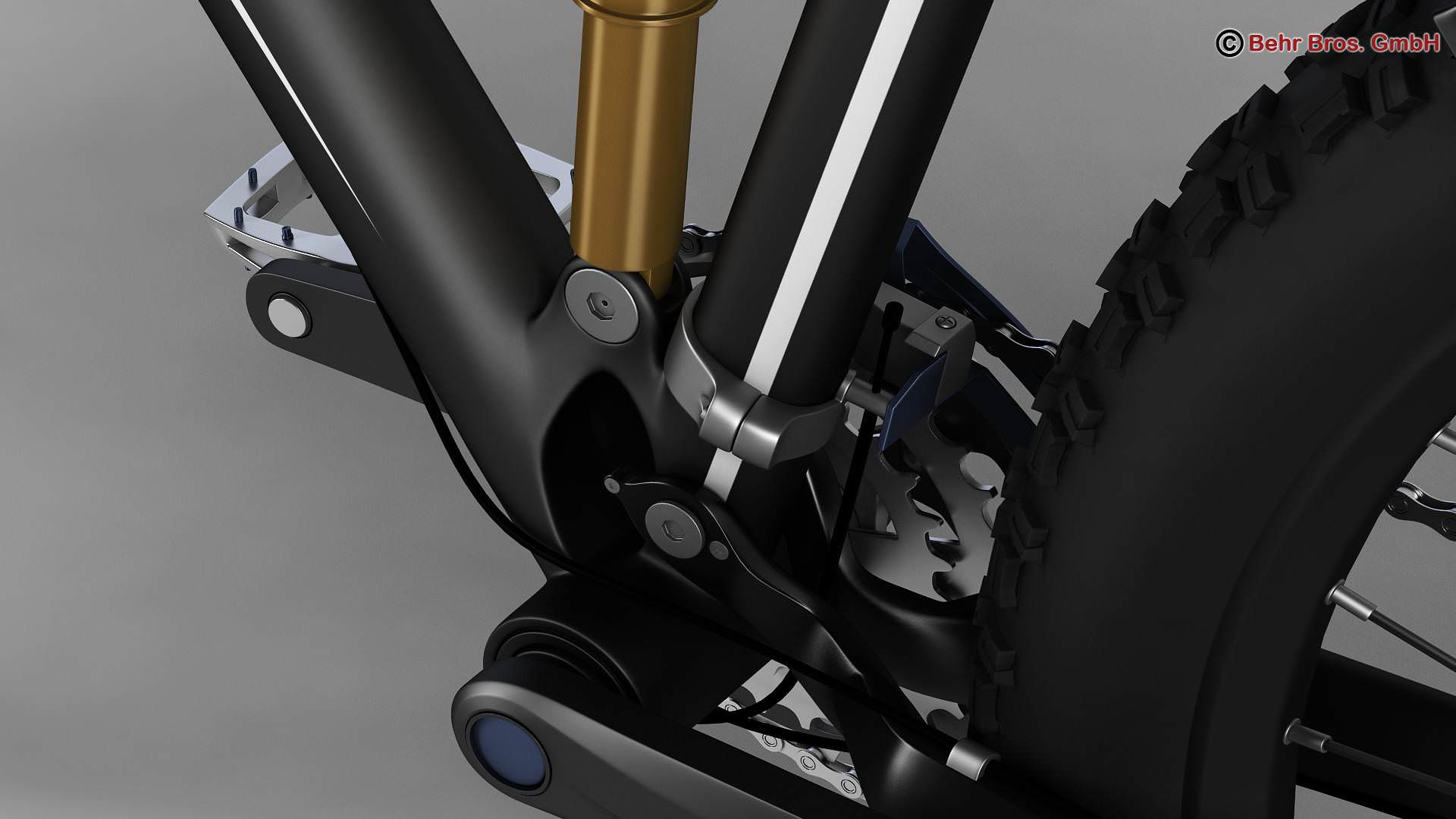 Generic Mountain Bike 3D model_14