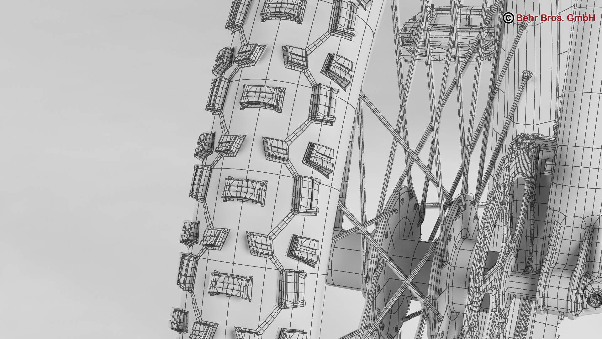 Generic Mountain Bike 3D model_41