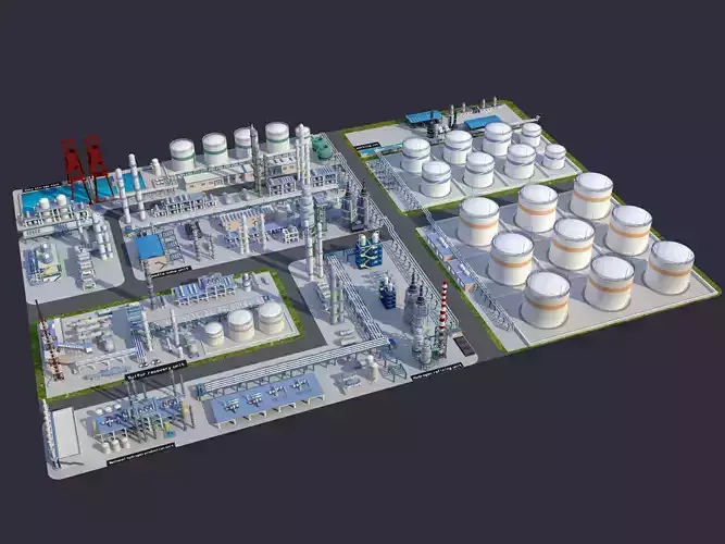 Huge Refinery