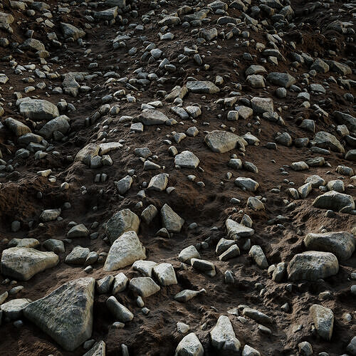 Gravel Ground - Seamless Texture