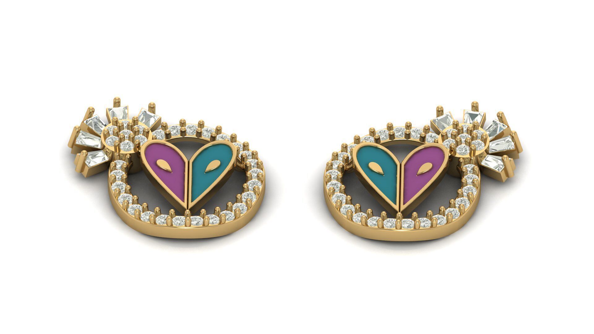 Pendant Necklace 3D print model_32