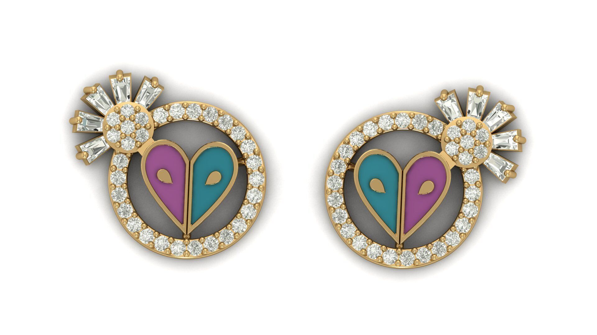 Pendant Necklace 3D print model_33