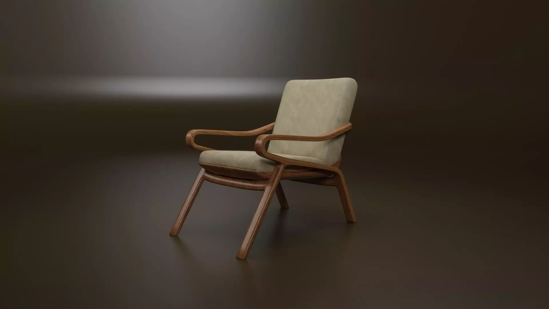 Modern Lounge Chair 3D model