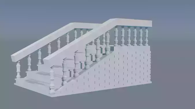 Modern Staircase Design 3D print model