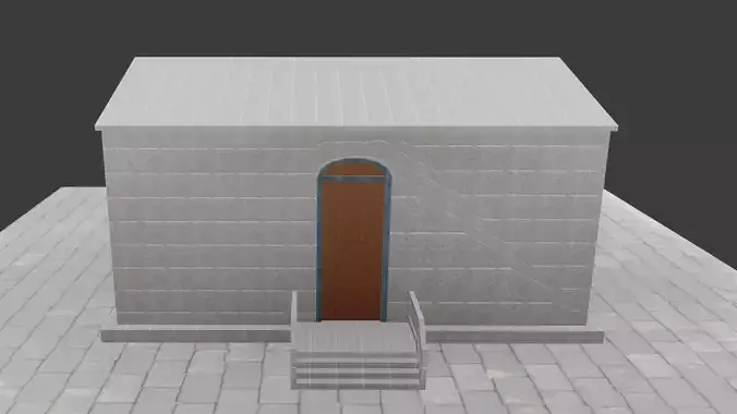 3d model house for architecture and games
