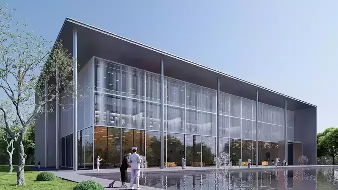 town center building