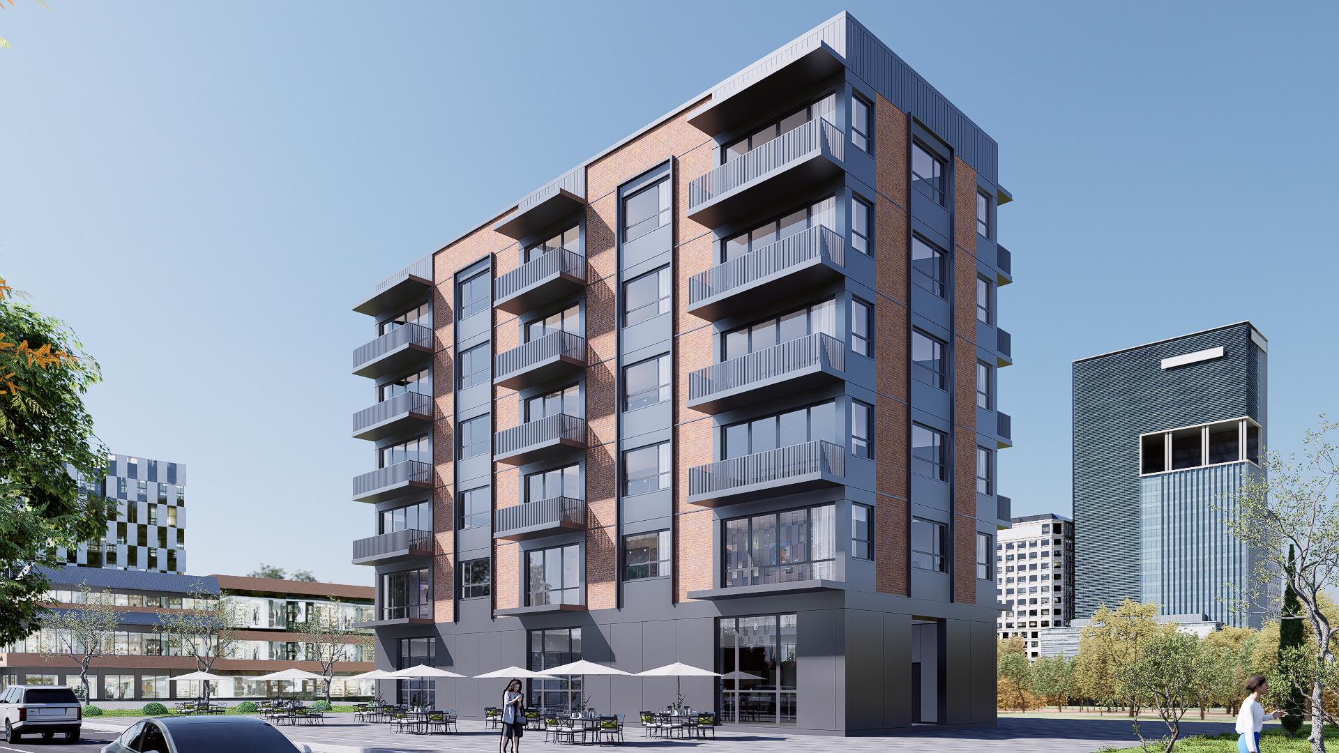 Apartment Low-poly 3D model_1