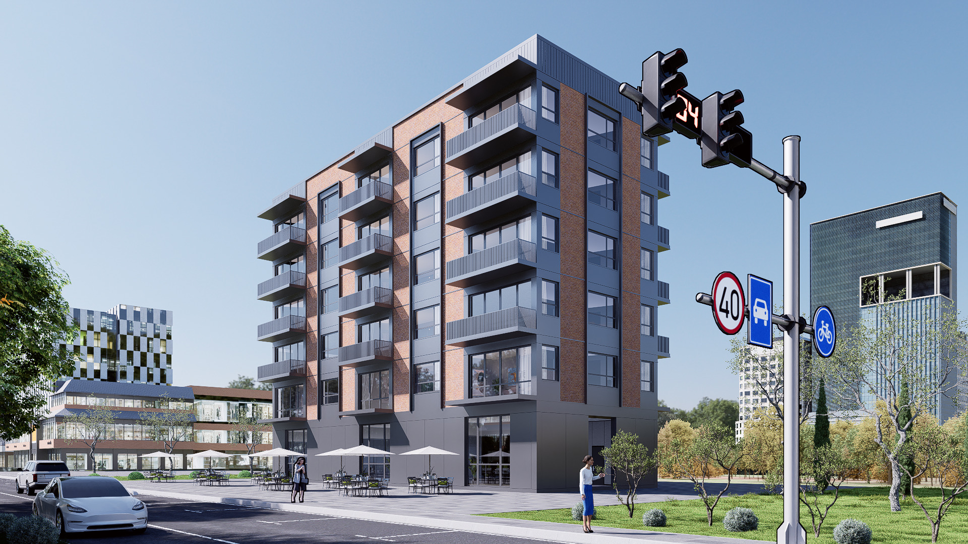 Apartment Low-poly 3D model_3