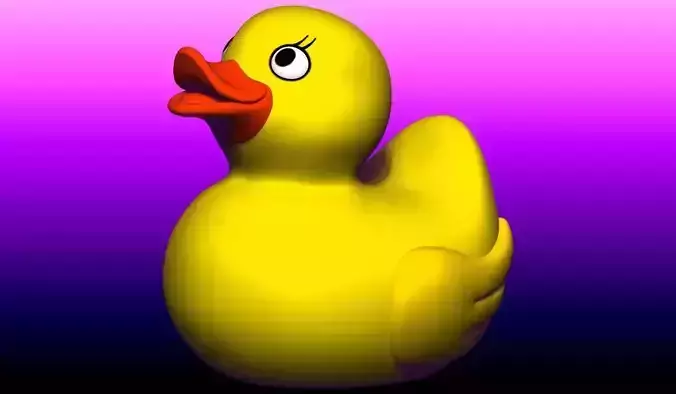 3D Printable Duck Model