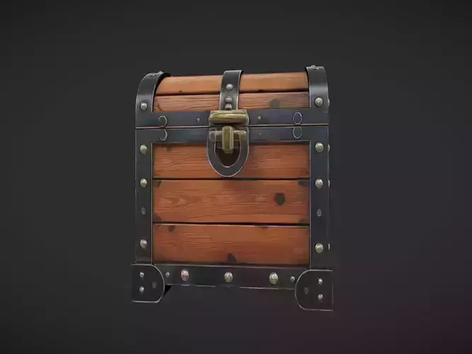 wooden treasure chest