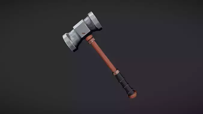 Wooden judge gavel