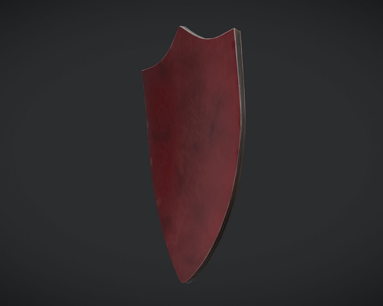 medieval decorative shield 3D model_13